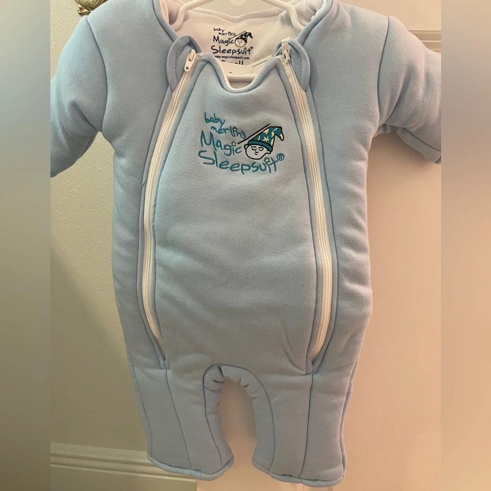 NWT Baby Merlin's Magic Sleepsuit - Blue - by HALO Sleep - Picture 2 of 3